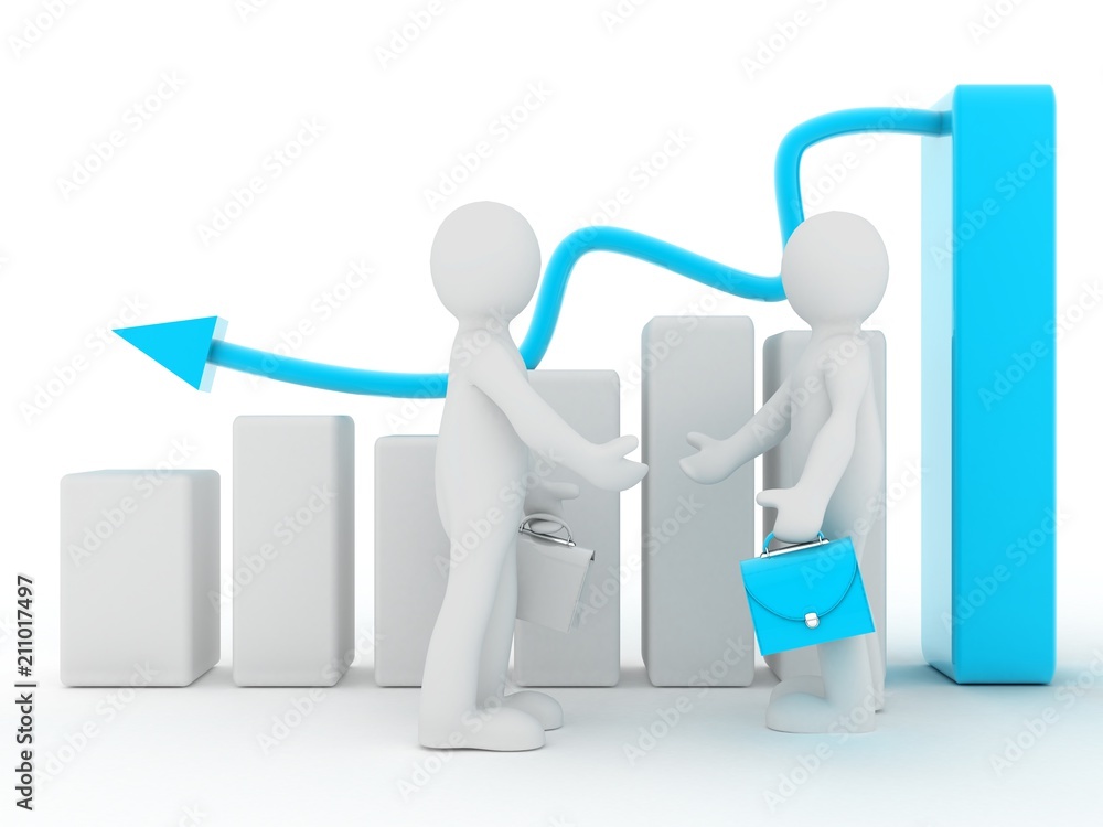 3d people business concept.3-d Illustration. 3d people business concept.3-d Illustration.