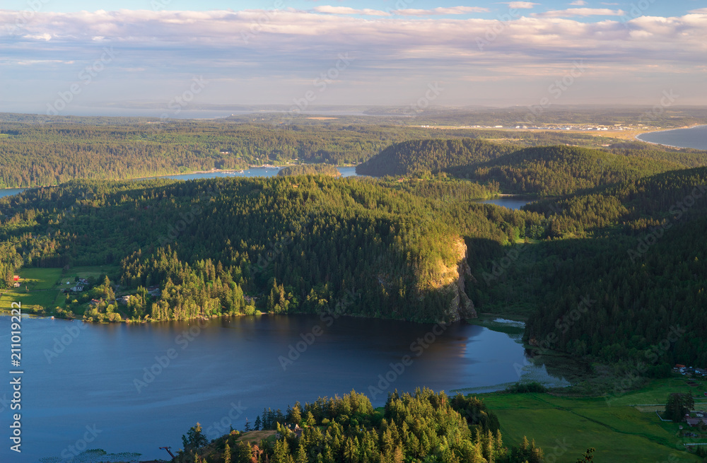 Obraz premium Wyspa Anacortes inFidalgo