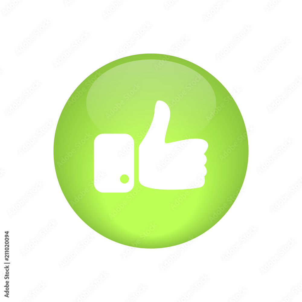 thumbs up button thumbs up button
