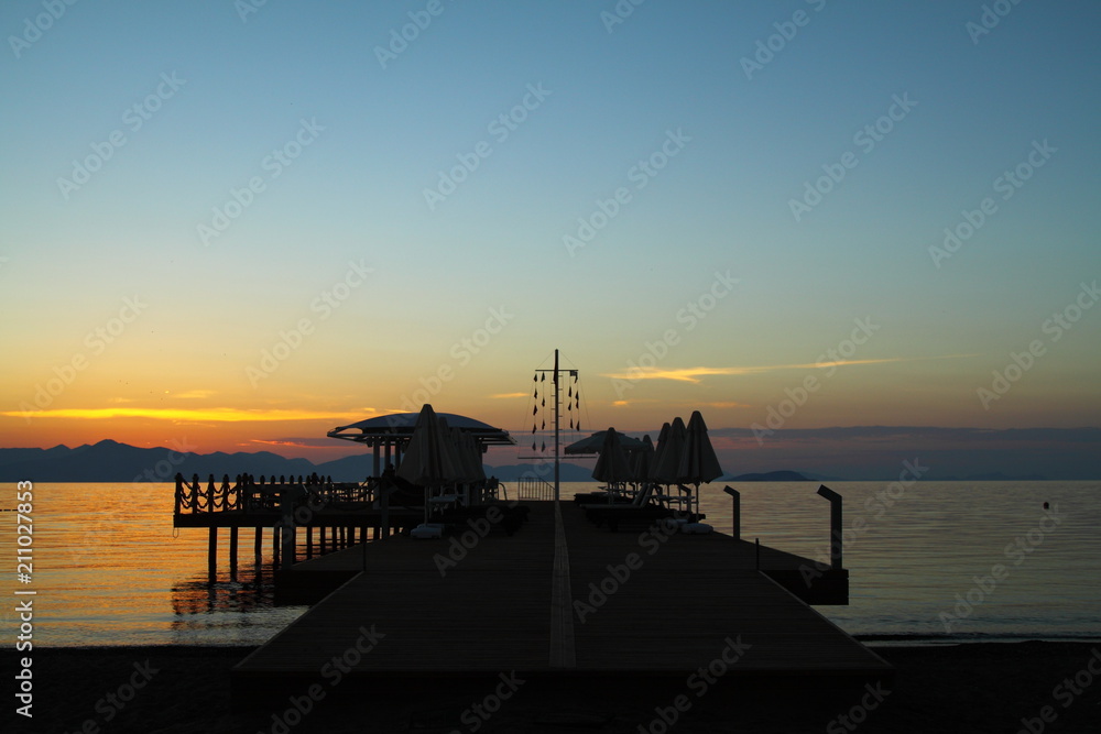 A small seaside town Turgutreis