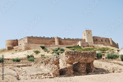 Medellin castle, Badajoz (Spain) photo