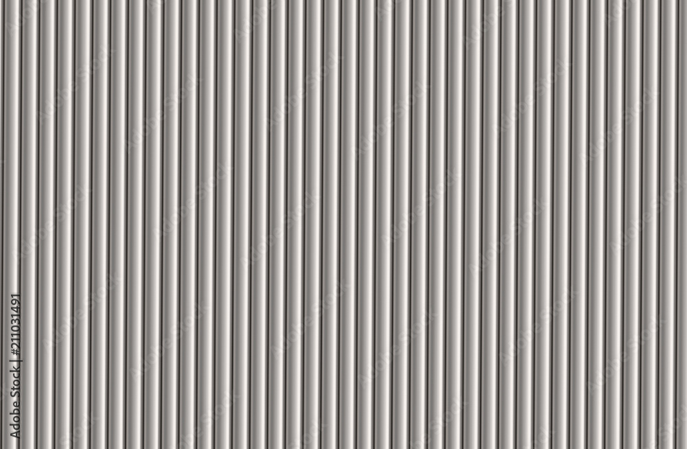 Silver cylinder pattern background. 3D rendering. Silver cylinder pattern background. 3D rendering.