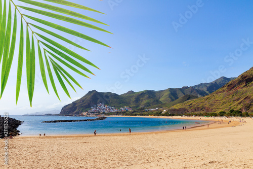 Fototapeta Naklejka Na Ścianę i Meble -  Las Teresitas beach, Tenerife