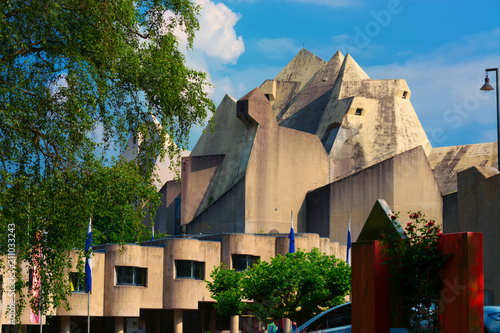 Sanctuary in Neviges, Germany