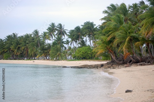 Beautiful Tropical Beach in the Marshall Islands