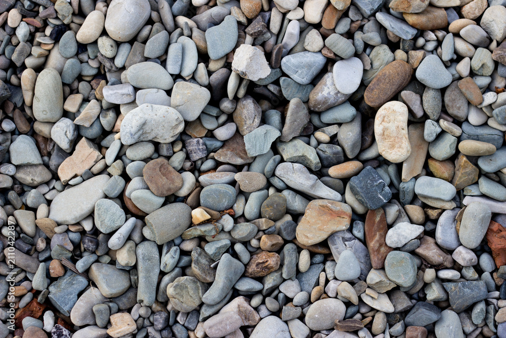 Different color stones background Different color stones background