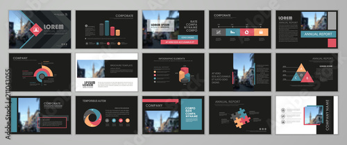 Presentation flyer set