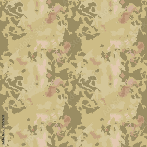Camo background in green, brown and beige colors