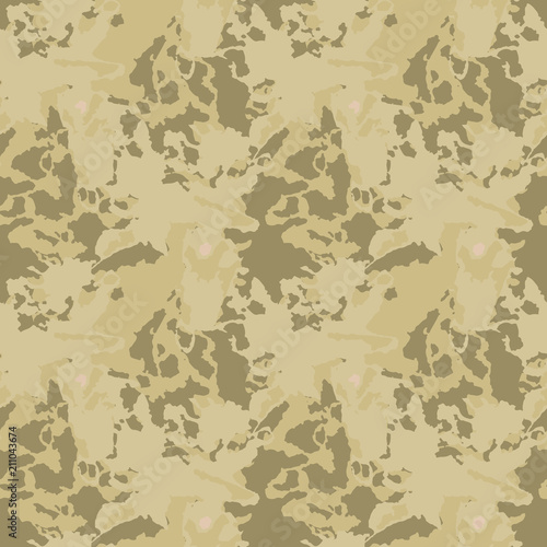 Camo background in green, brown and beige colors