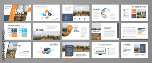 Corporate slideshow templates