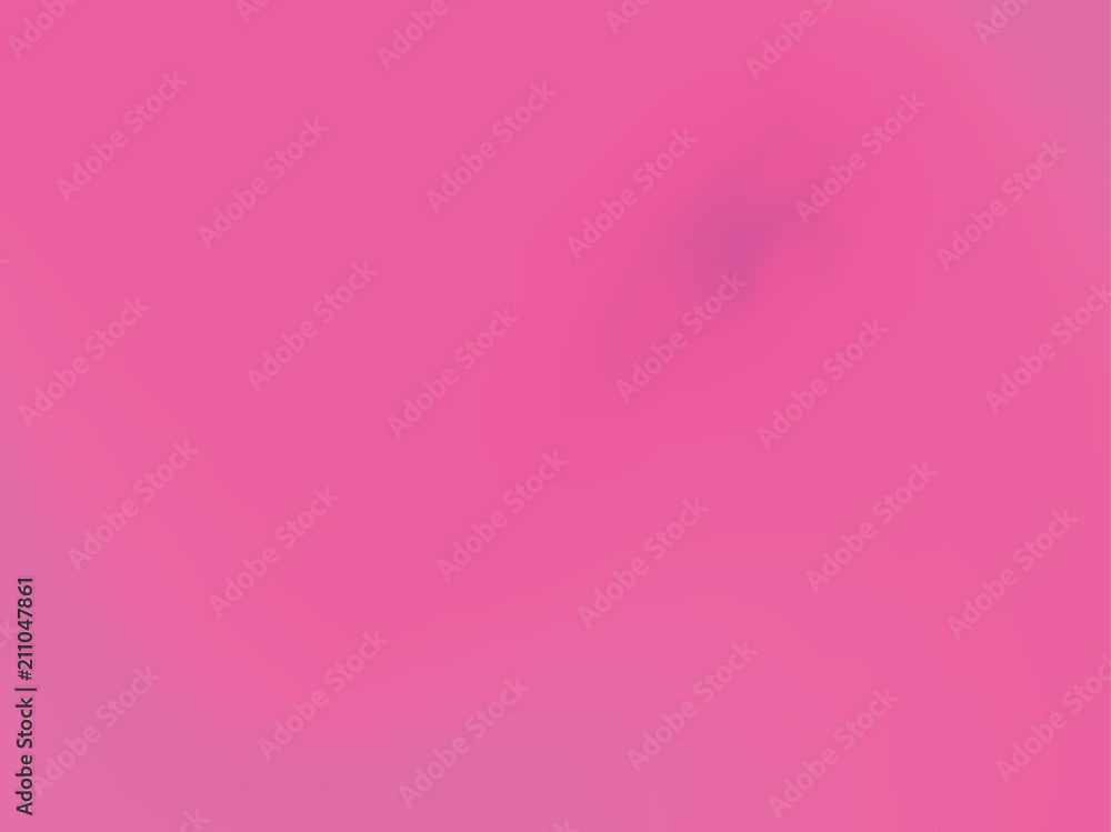 Pink gradient background. Vector illustration. Bright pattern with a smooth flow of shades of pink color 