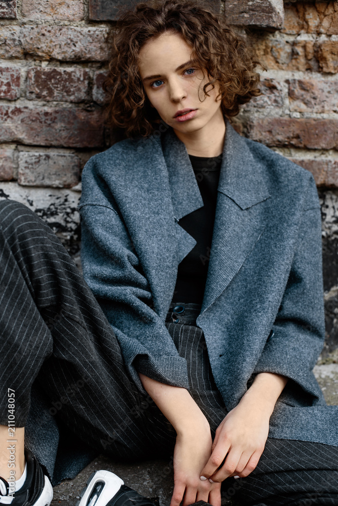 portrait of a girl, street style portrait of a girl, street style