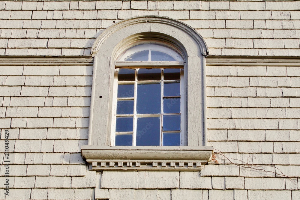 Antique Half Round Window