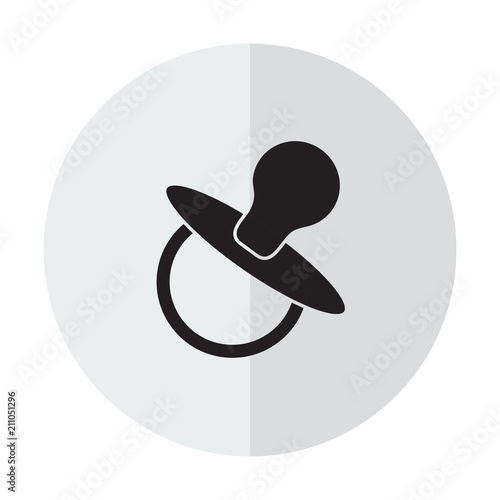 vector icon baby soother