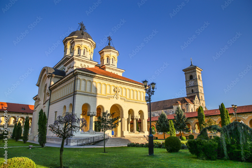 The Coronation Cathedral in Alba Iulia, Romania