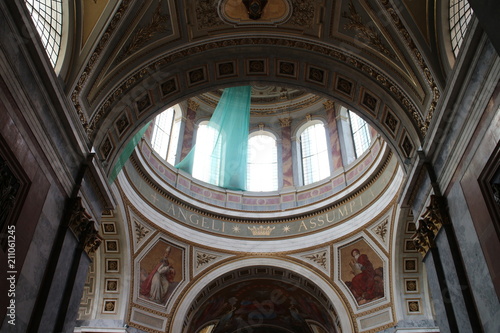 Interior of Esztergom Basilica  Esztergom  Hungary