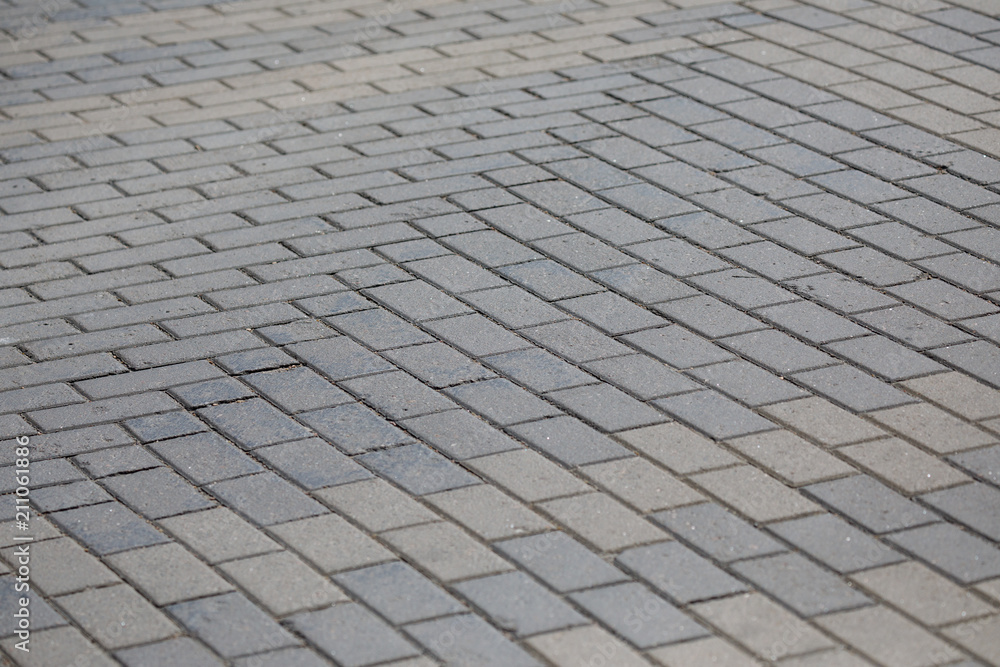 background of gray concrete tiles