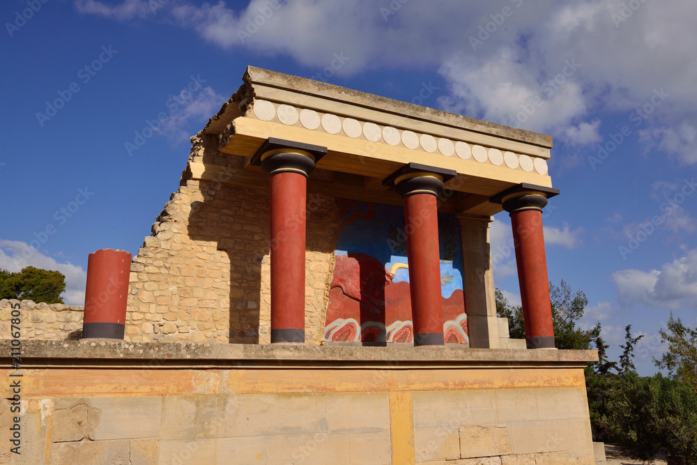 Obraz premium クノッソス宮殿