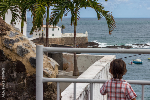 View from the Fort in Salvador Bahia, Brazil