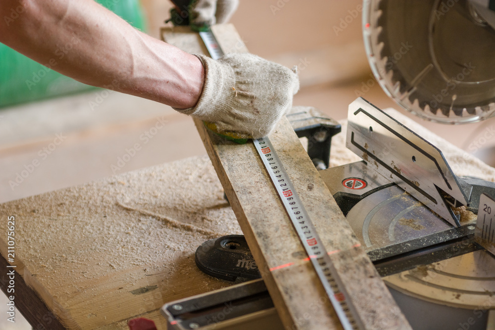 Joiner's tools. Measuring tool for the joiner. Wood processing.