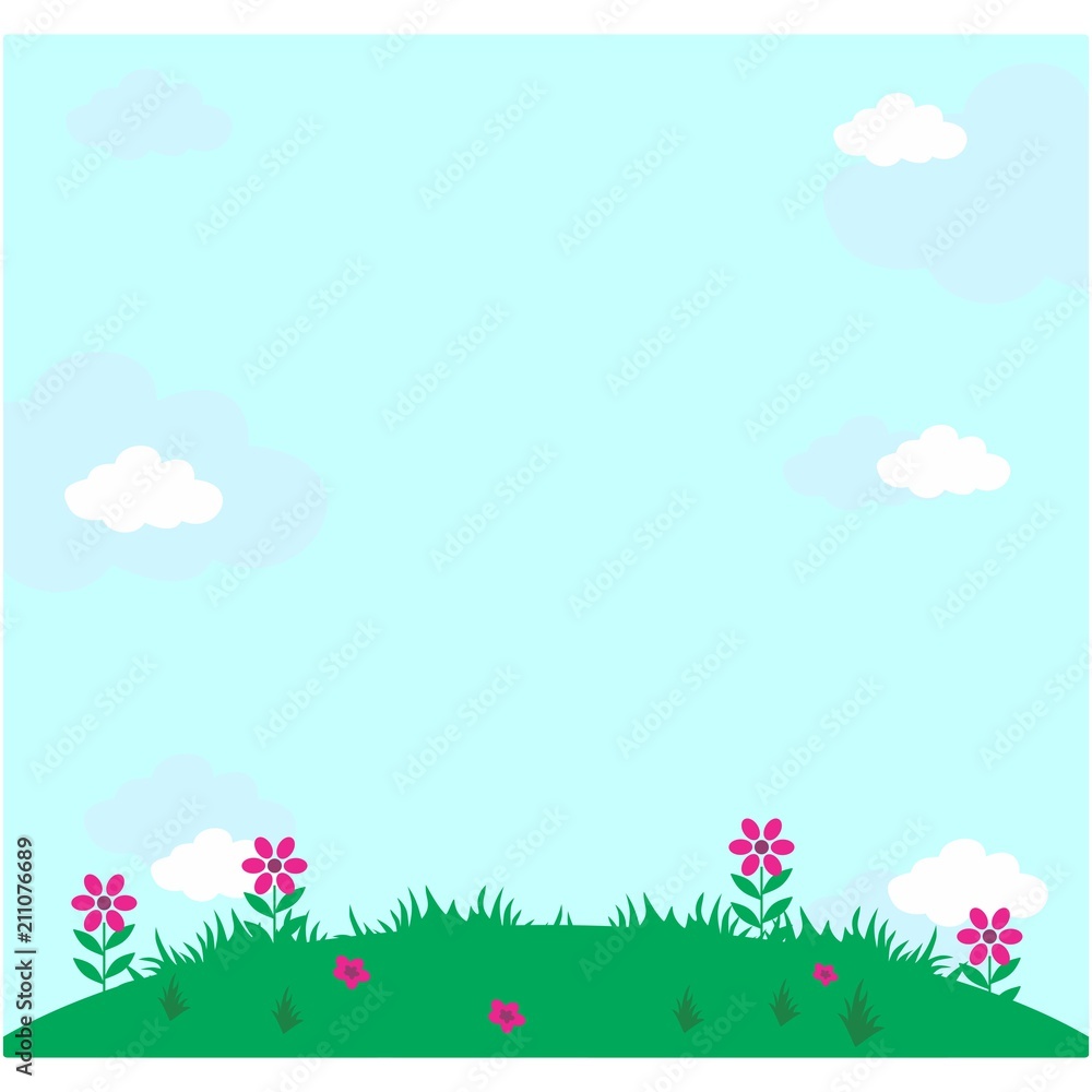 flower field meadow grassland outdoor view landscape background flower field meadow grassland outdoor view landscape background