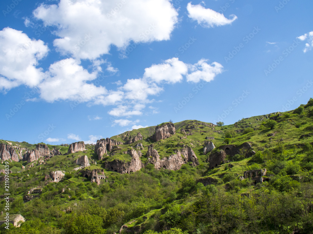 Caves Village of Khndzoresk in the Syunik Province, Armenia 12