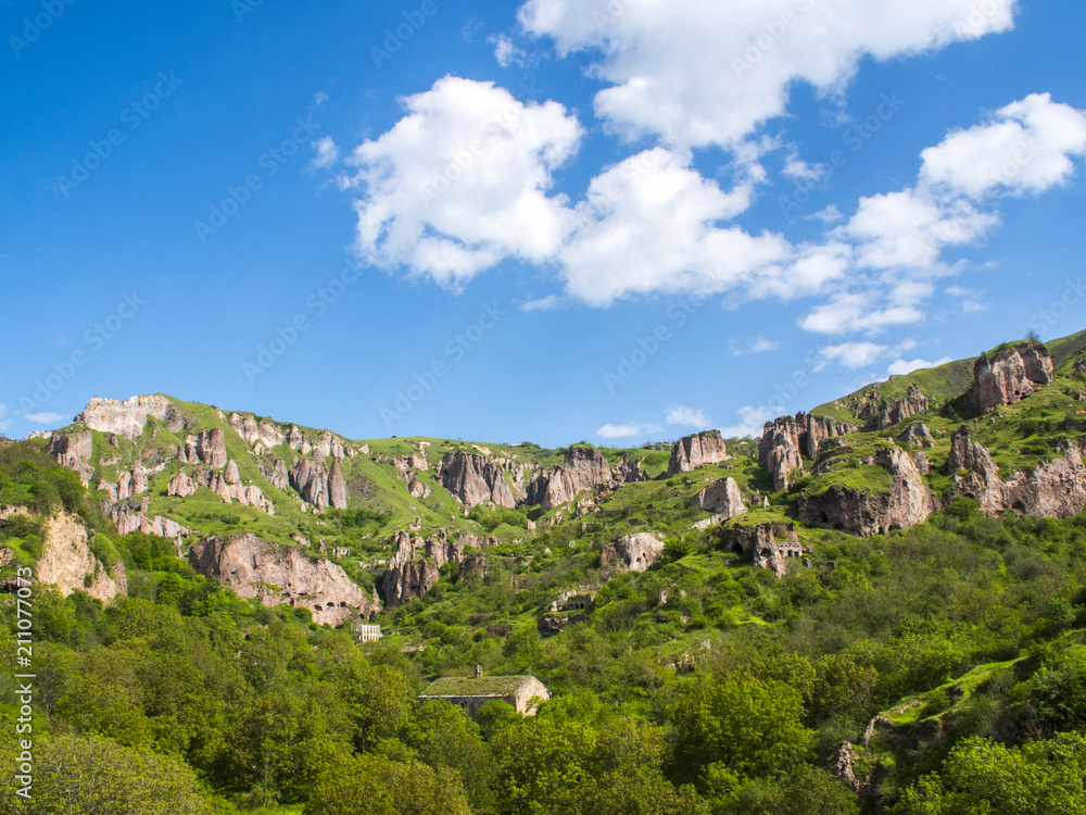 Caves Village of Khndzoresk in the Syunik Province, Armenia 14