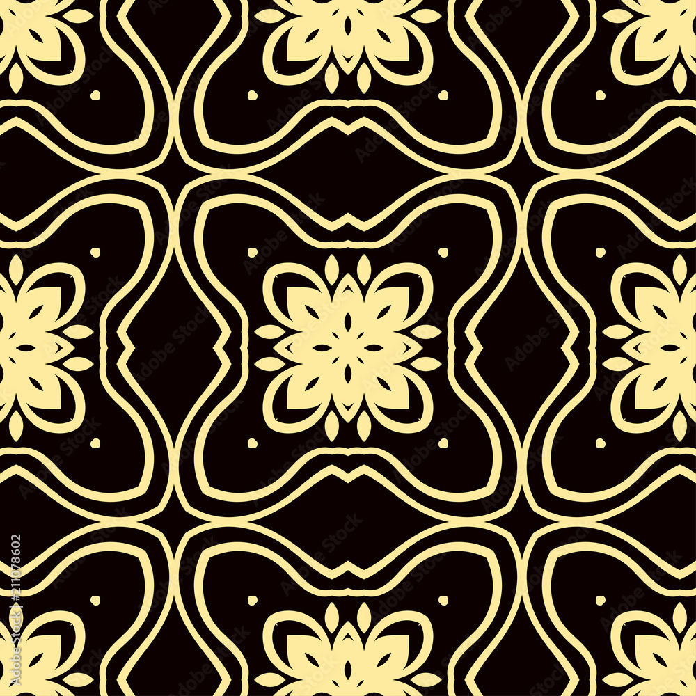 Ornamental seamless pattern Ornamental seamless pattern