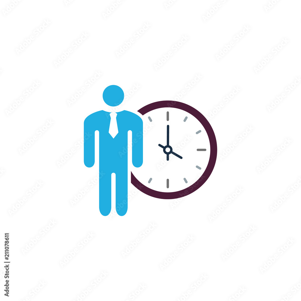 Clock Business Logo Icon Design Clock Business Logo Icon Design