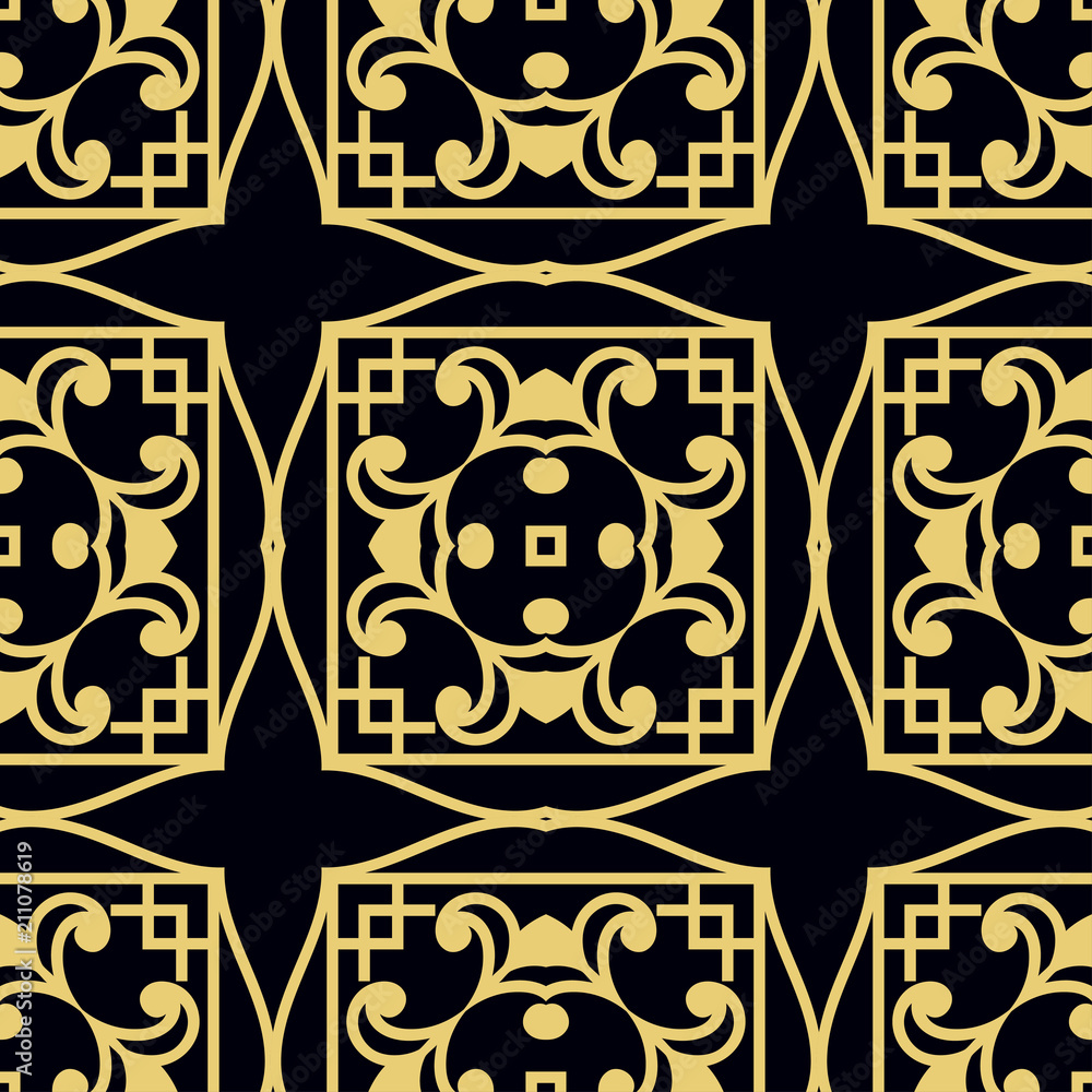 Ornamental seamless pattern Ornamental seamless pattern