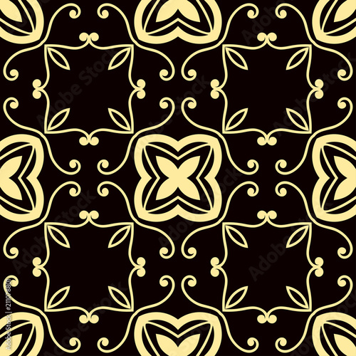 Ornamental seamless pattern