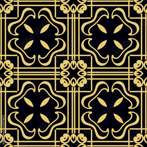 Ornamental seamless pattern