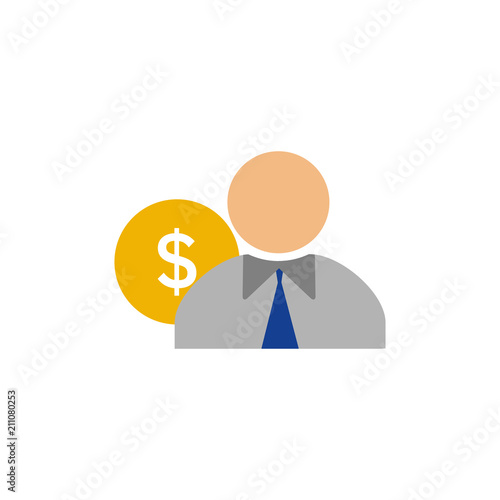 Money Business Strategy Logo Icon Design