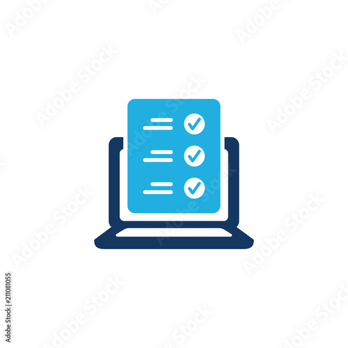 Cheklist Education Logo Icon Design