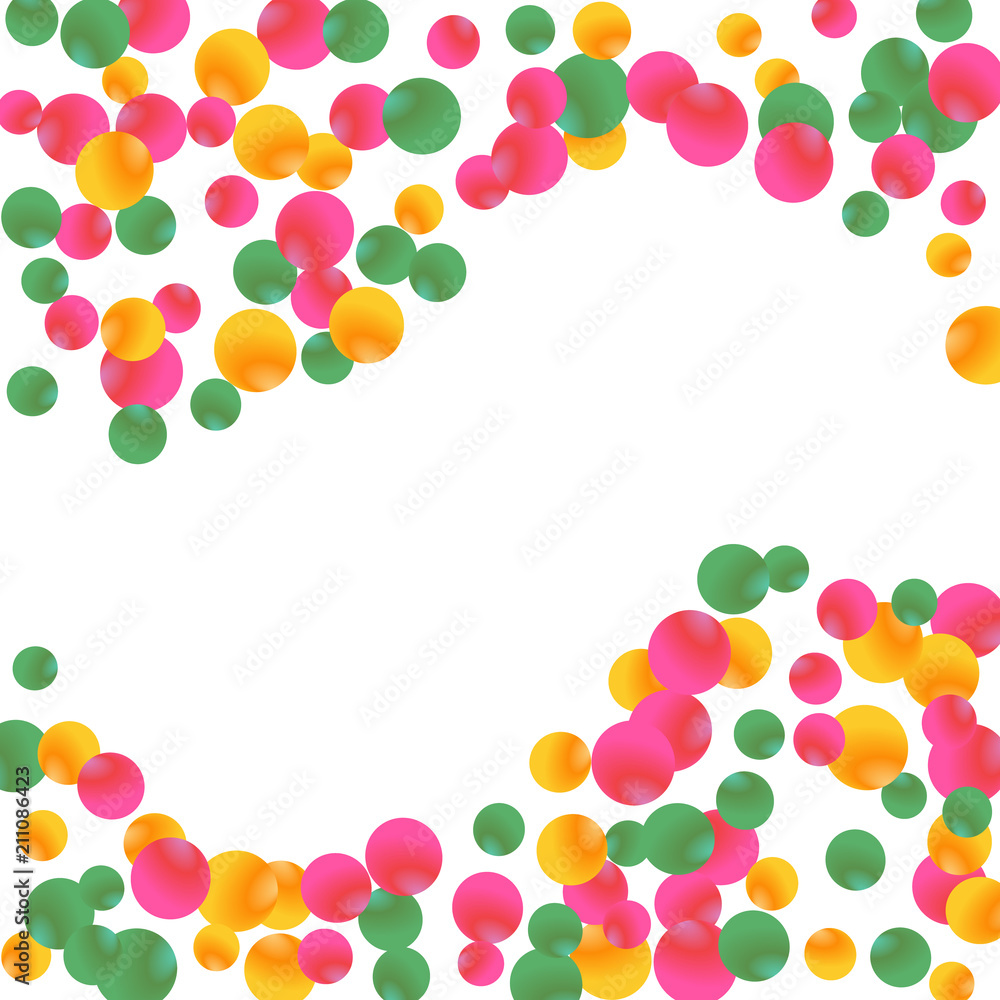 Modern background with bubbles. Cute Pattern for Postcard, Print, Banner or Poster. Vector Texture in Trendy Style Modern background with bubbles. Cute Pattern for Postcard, Print, Banner or Poster. Vector Texture in Trendy Style
