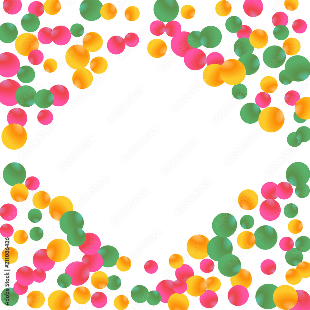 Modern background with bubbles. Cute Pattern for Postcard, Print, Banner or Poster. Vector Texture in Trendy Style Modern background with bubbles. Cute Pattern for Postcard, Print, Banner or Poster. Vector Texture in Trendy Style