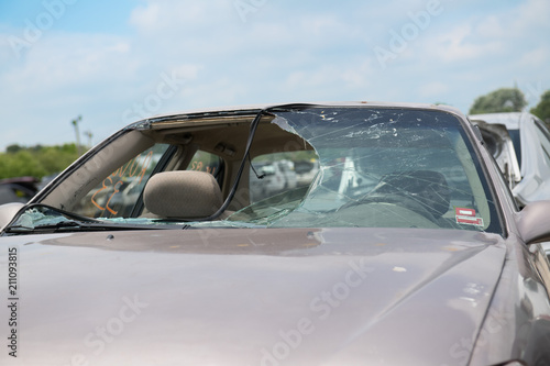 Broken Windshield