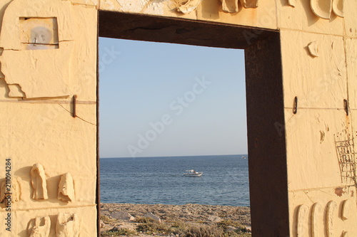 the wonderful island of Lampedusa in Italy