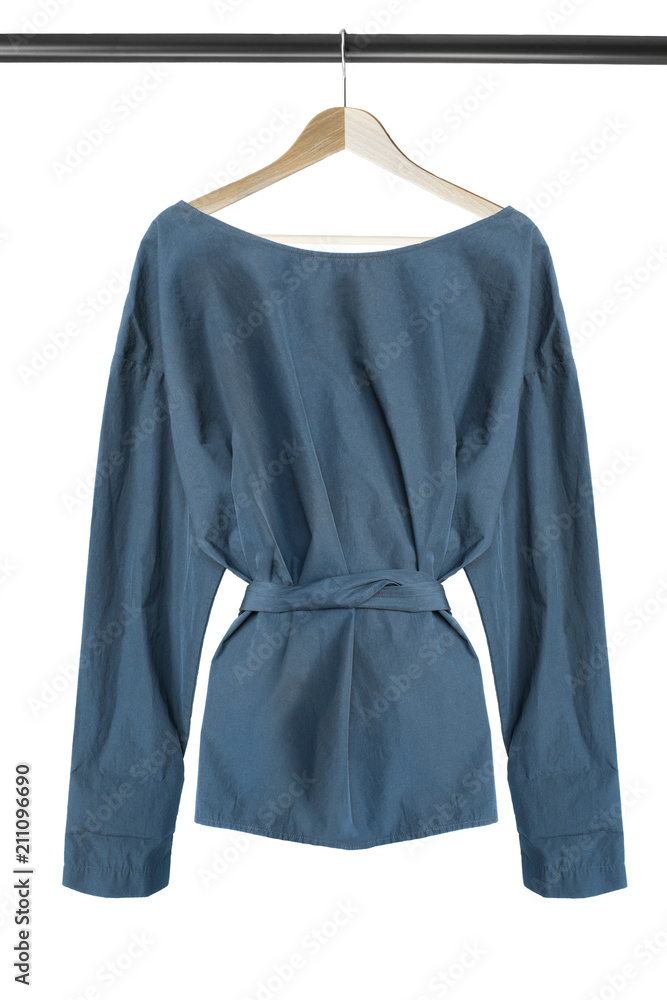 Fototapeta premium Blouse on clothes rack