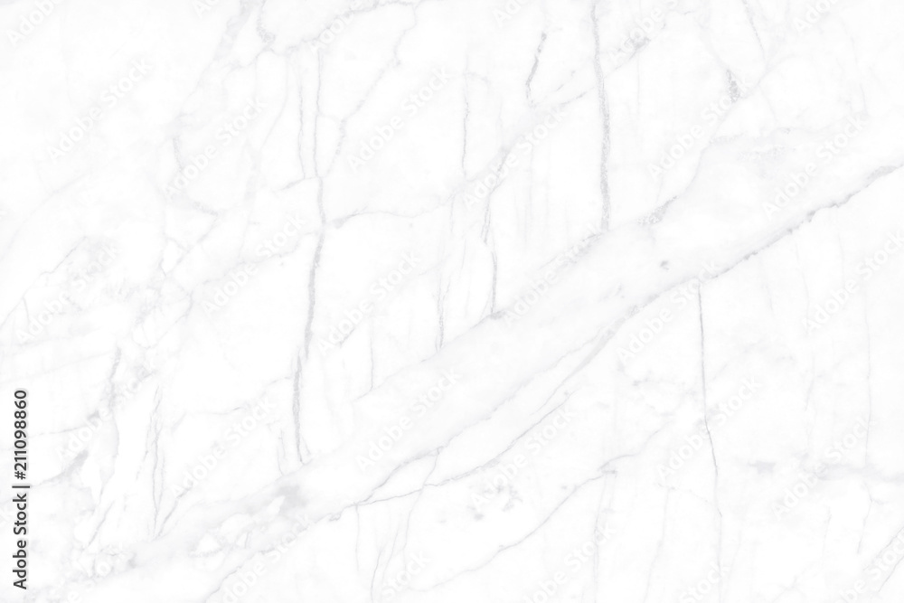 Obraz premium White gray marble texture in natural pattern with high resolution for background and design art work. Tile stone floor.