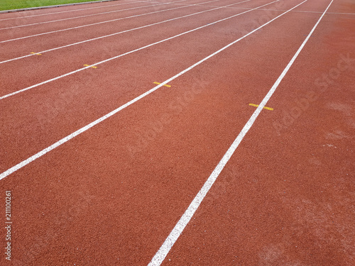 athlete track or running track