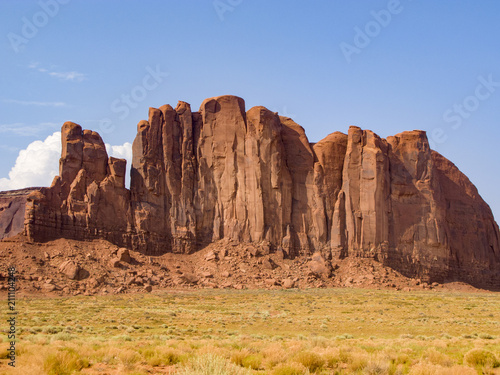 landscape with rock in Monument Valley