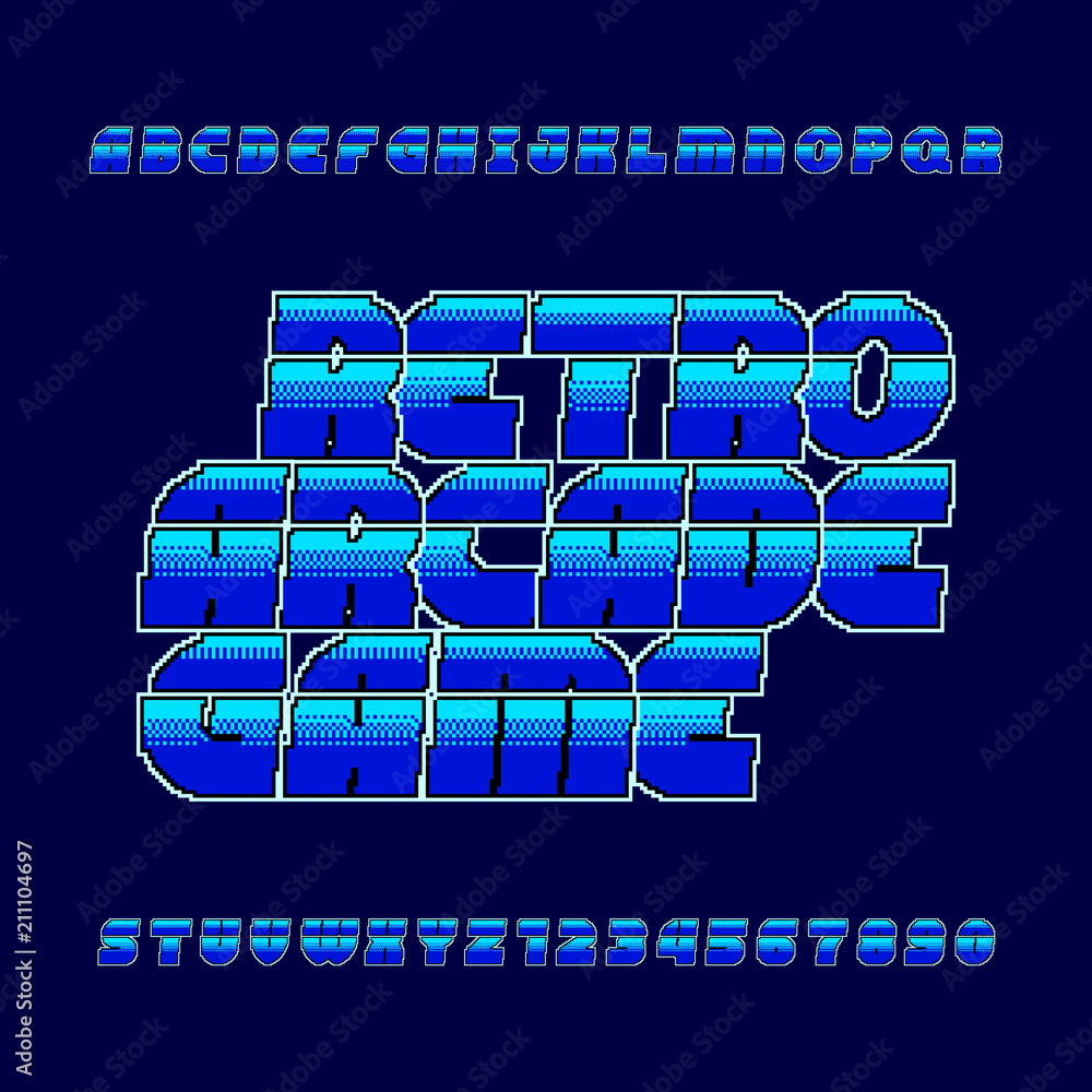 80s Computer Font