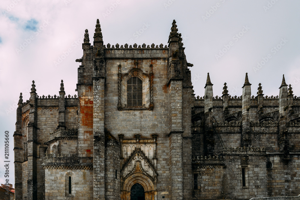 Guarda, Portugal's medieval gothic Cathedral with Manueline influences. Work began in 1390 continuing until mid-16th century