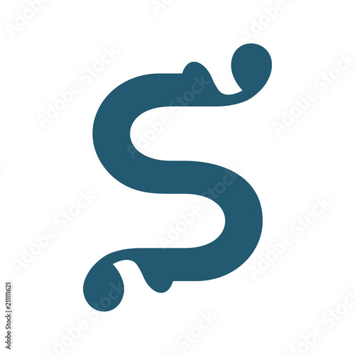 Sign of the letter S