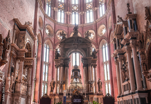 San Giovanni e Paoli church, Venice, italy photo