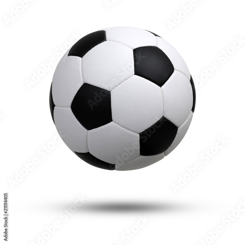 Wallpaper Mural soccer ball on white Torontodigital.ca