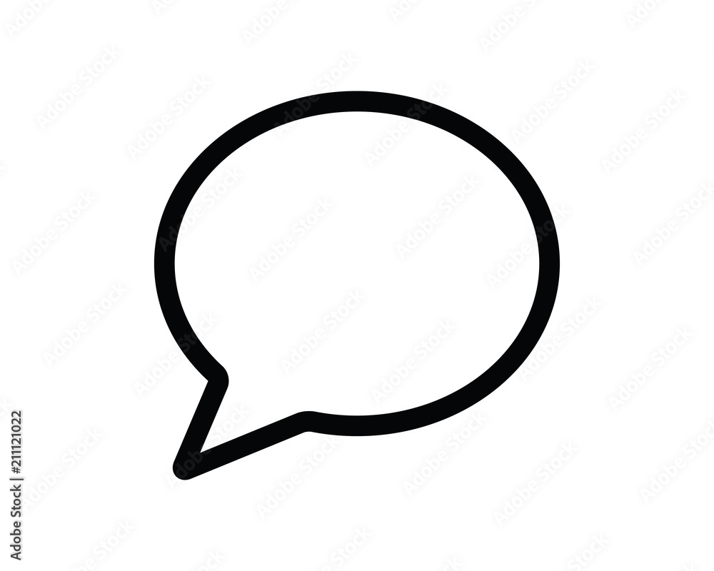 chat icon design round illustration,line style design, designed for web and app chat icon design round illustration,line style design, designed for web and app