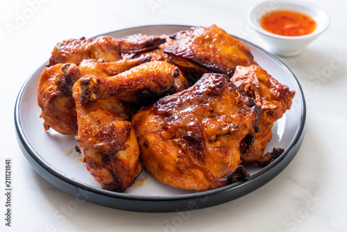 grilled and barbecue chicken