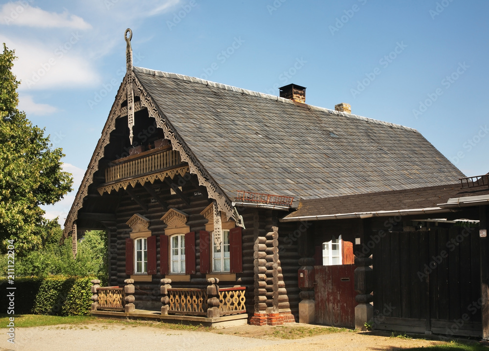 Russian colony Alexandrowka in Potsdam. State Brandenburg. Germany Russian colony Alexandrowka in Potsdam. State Brandenburg. Germany